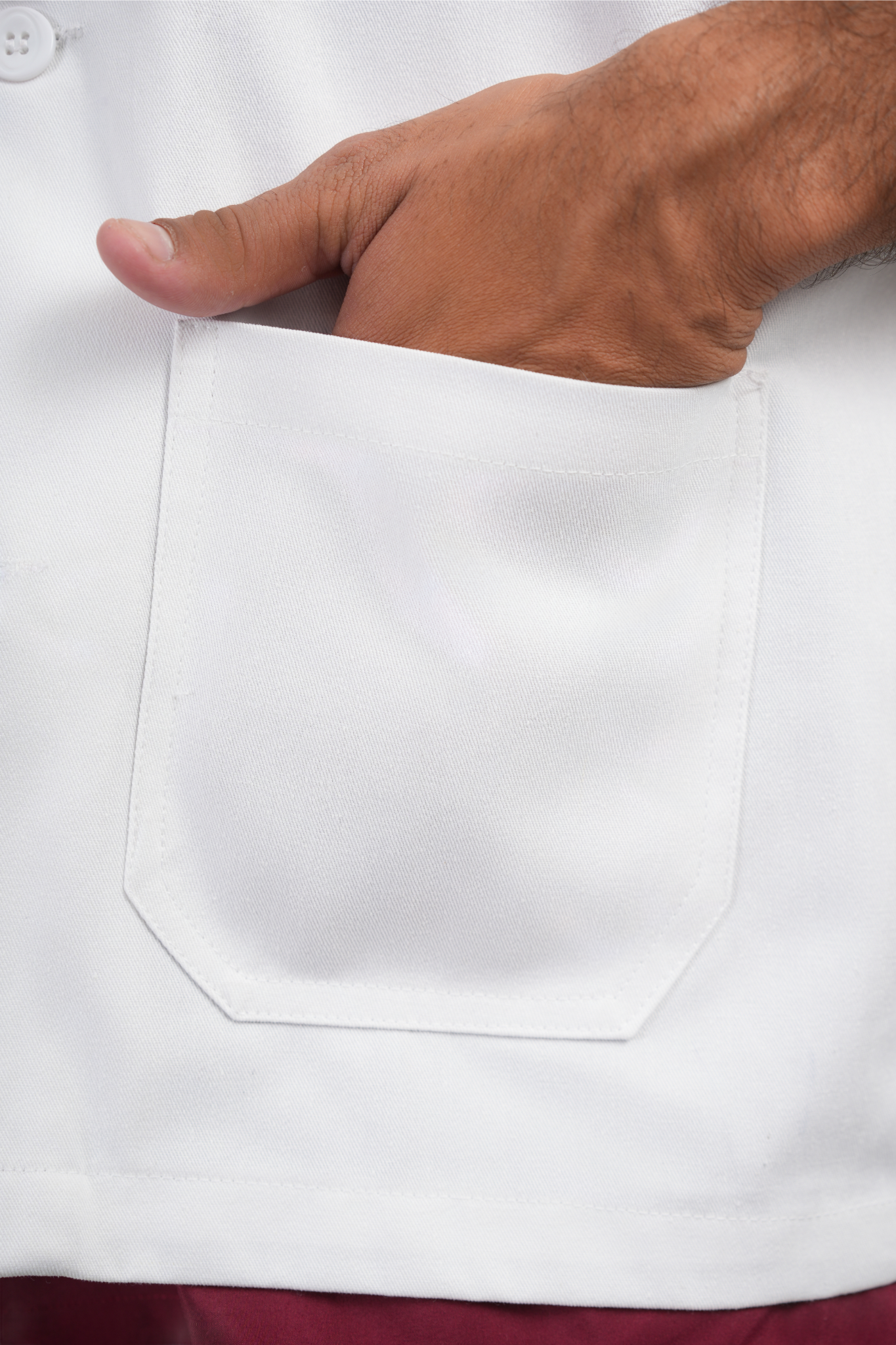 Short and Half Sleeves Apron (Male) - 3 Pocket