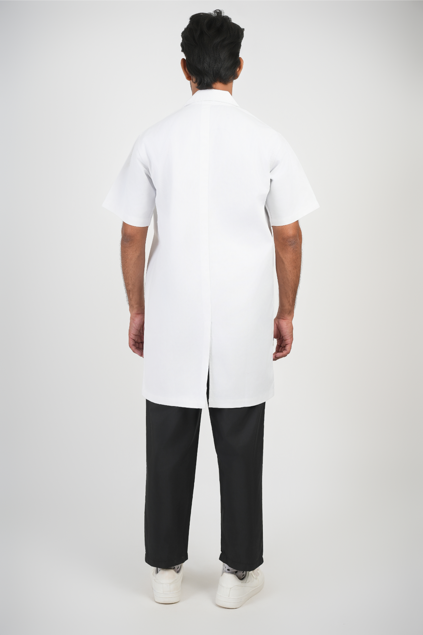 Long and Half Sleeves Apron (Male) - 3 Pocket