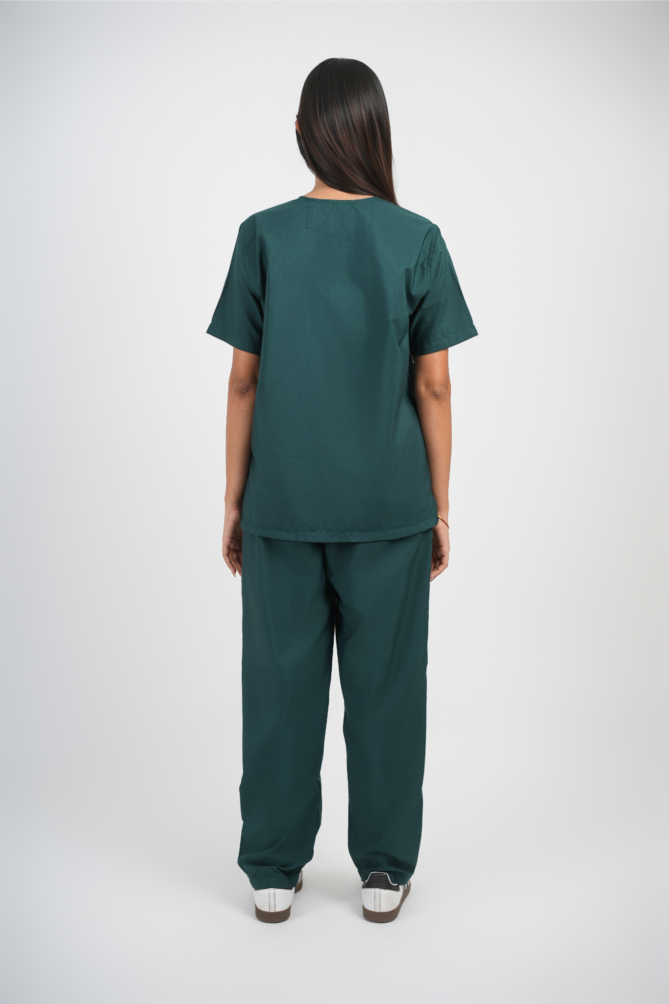 Female Scrub Suit 5 Pocket - Bottle Green