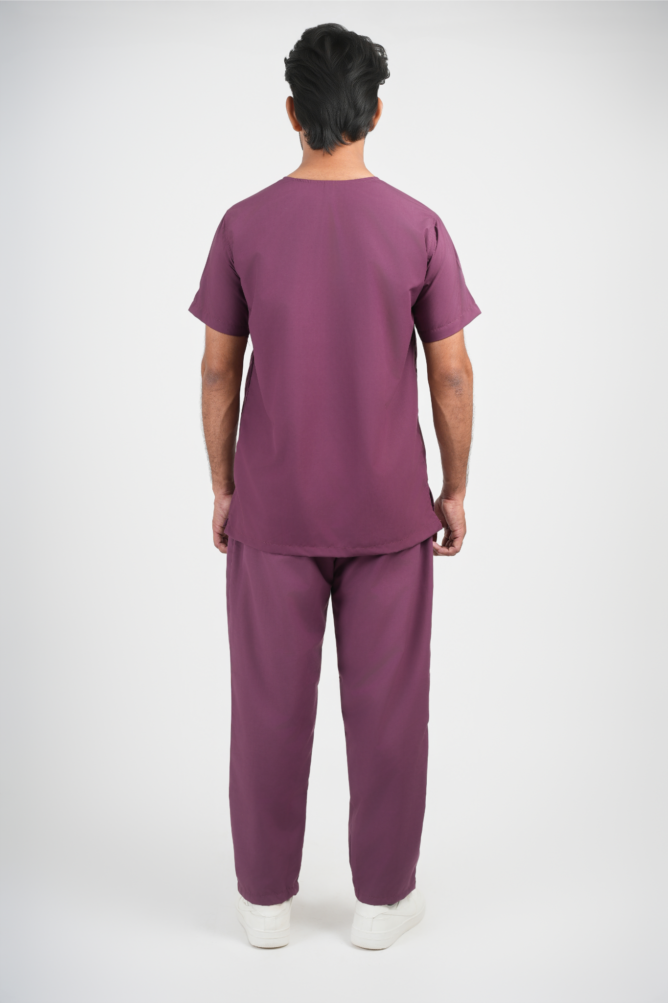 Male Scrub Suit 5 Pocket - Wine