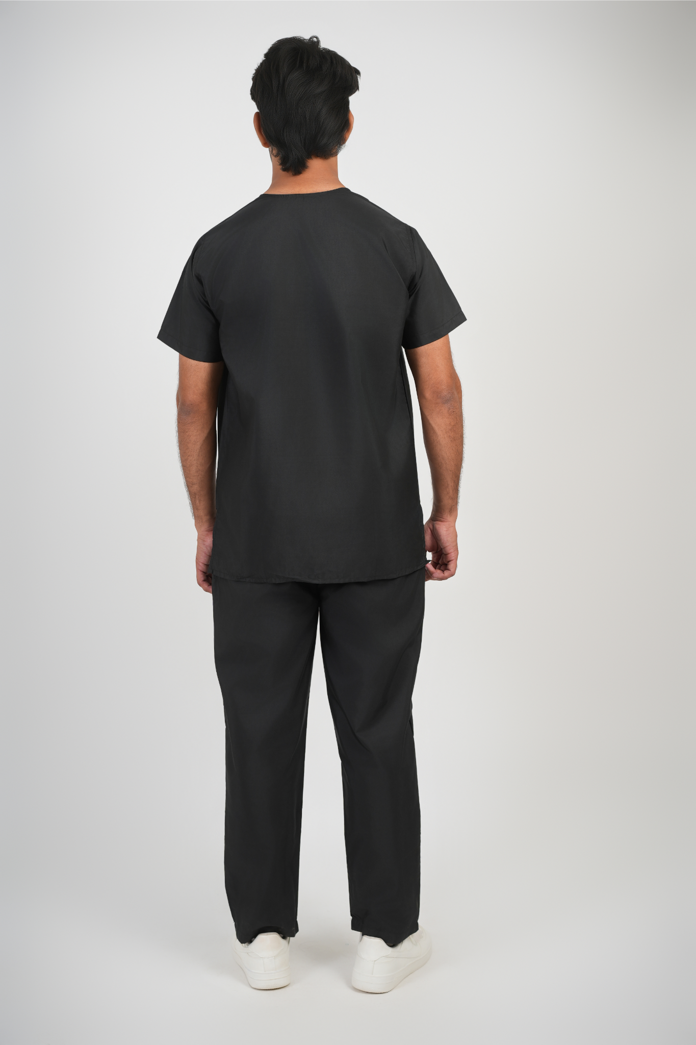 Male Scrub Suit 5 Pocket - Black