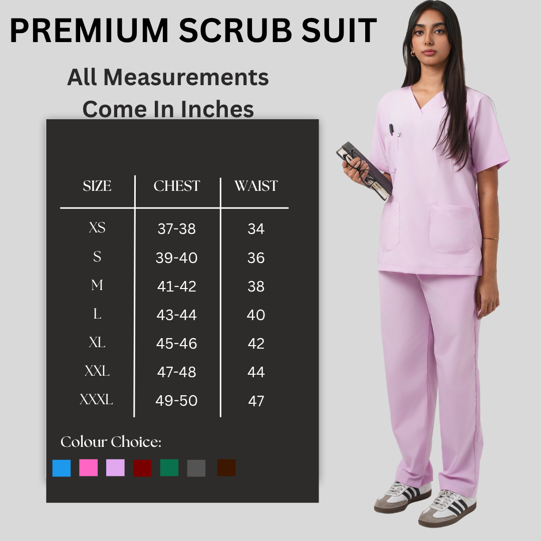 Female Scrub Suit - Lavendar