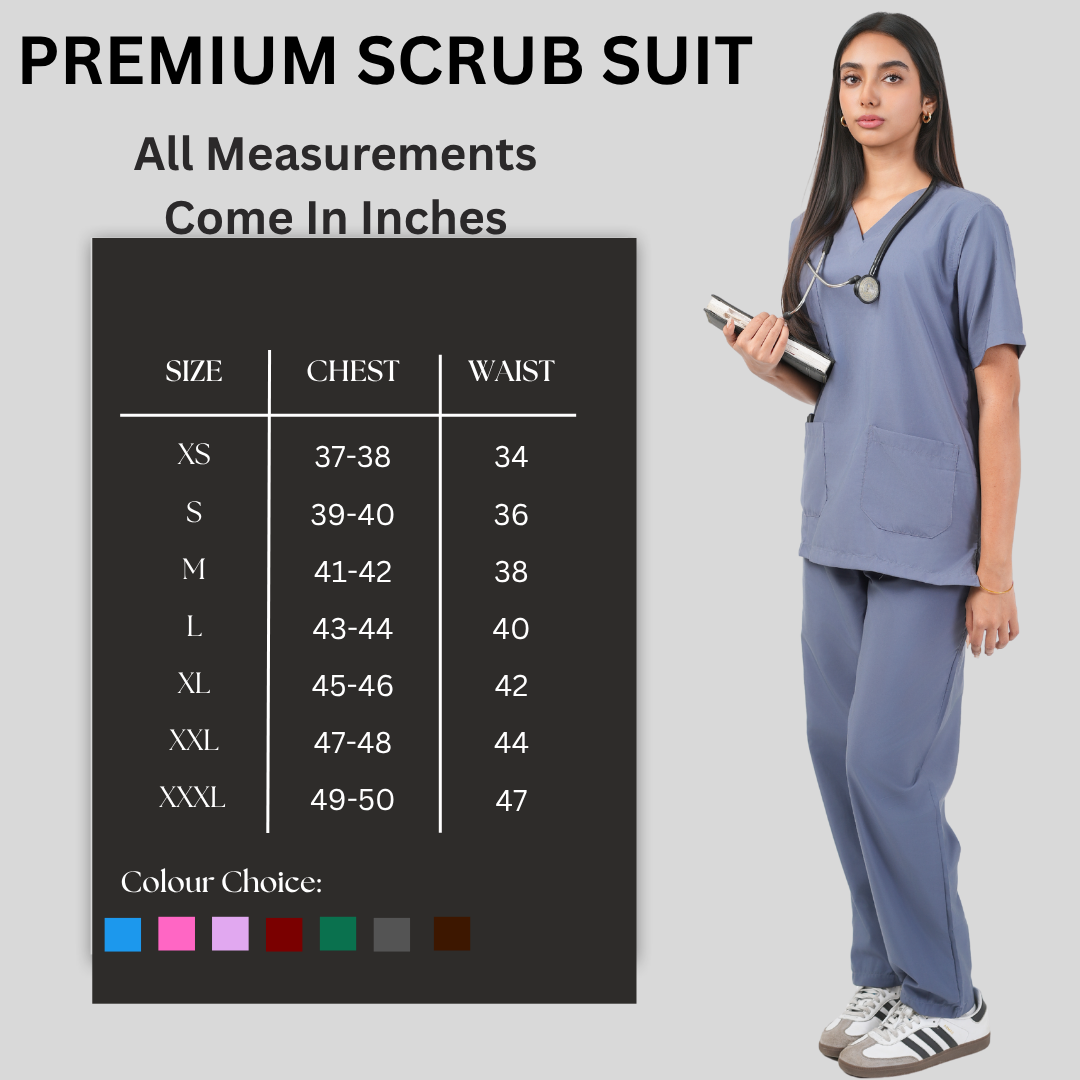 Female Scrub Suit - Grey
