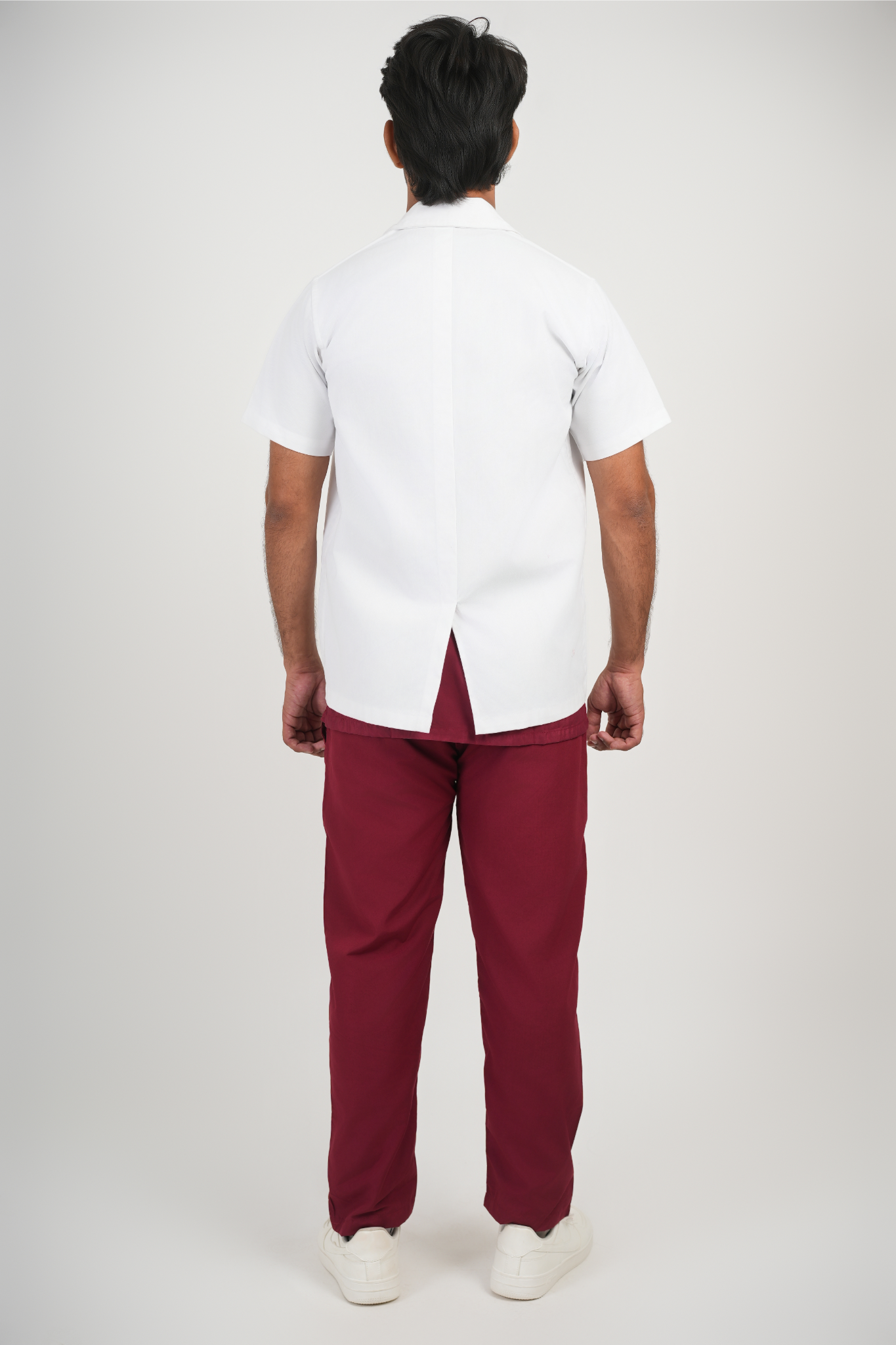 Short and Half Sleeves Apron (Male) - 3 Pocket