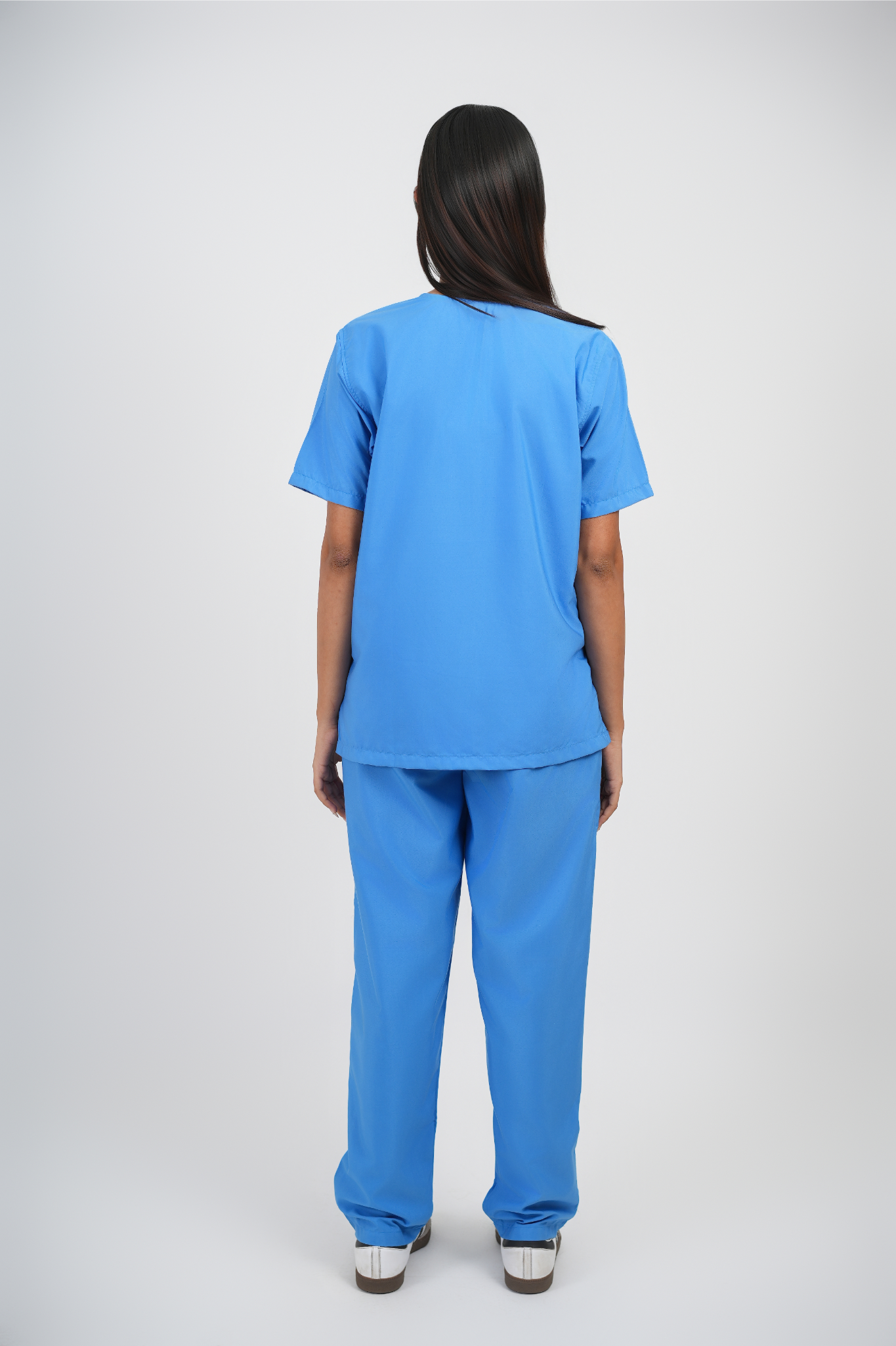 Female Scrub Suit 5 Pocket - Sky Blue
