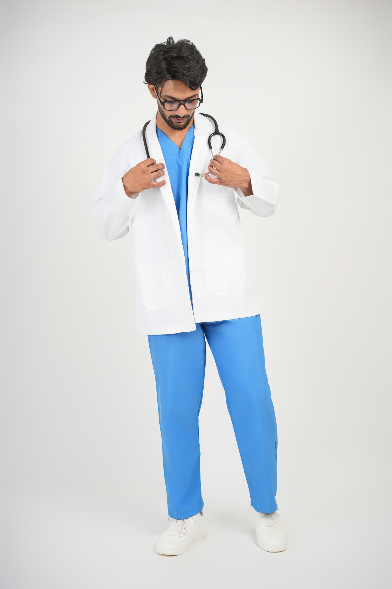 Short and Full Sleeves Apron (Male) - 3 Pocket