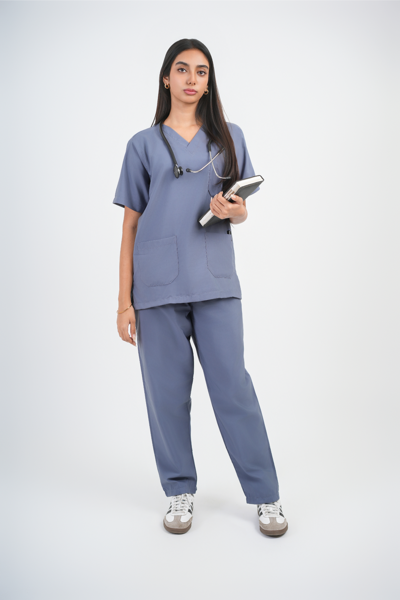Female Scrub Suit 5 Pocket - Sky Blue kunti uniforms Female Scrub Suit 5 Pocket - Sky Blue kunti uniforms
