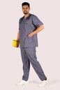 Male Scrub Suit 5 Pocket - Grey