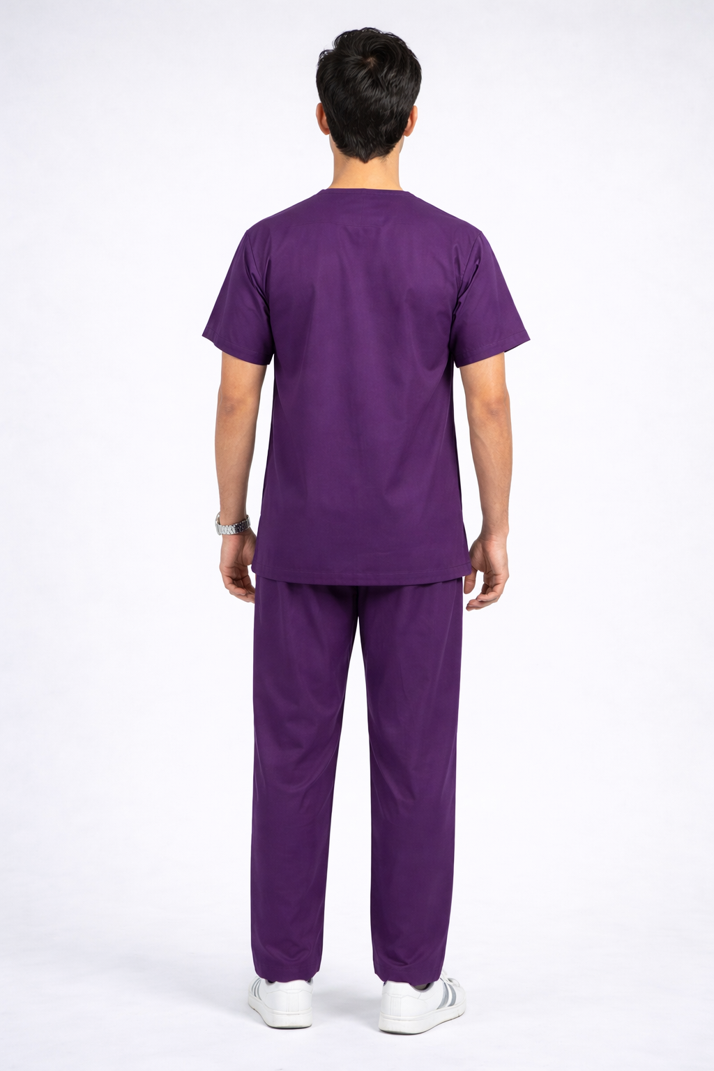 Male Scrub Suit 5 Pocket – Dark Wine