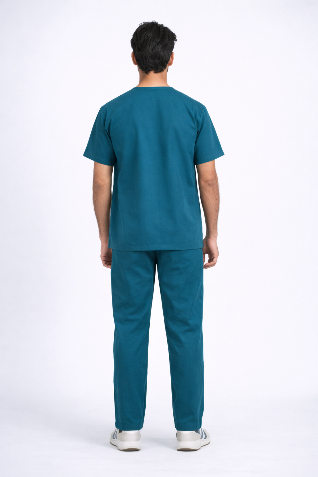Male Scrub Suit 5 Pocket - Forest green - Kunti uniforms